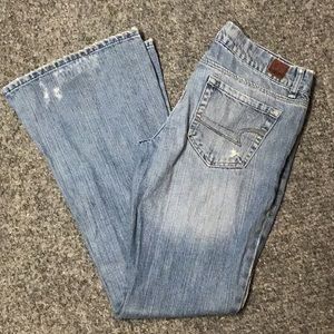 American Eagle jeans.